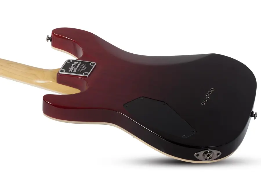 Schecter Omen Extreme-6 Blood Burst Black/Red Fade 