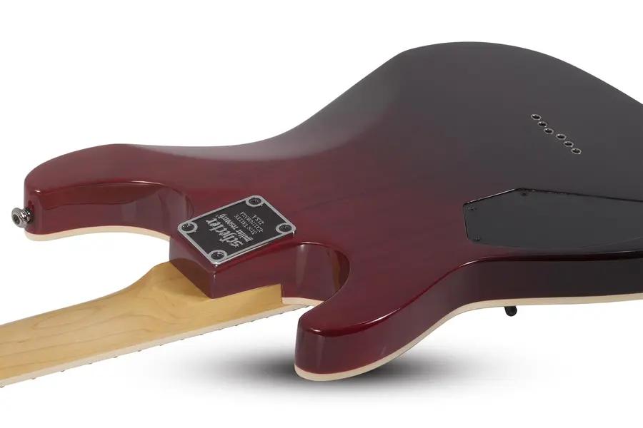 Schecter Omen Extreme-6 Blood Burst Black/Red Fade 