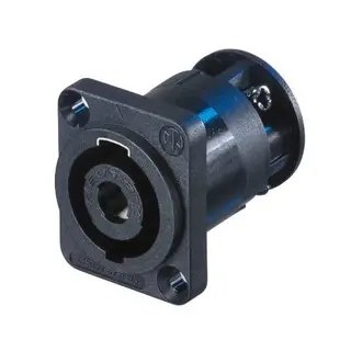 Neutrik NL4MP-ST Speakon chassis 4P Han D-type skruterminal