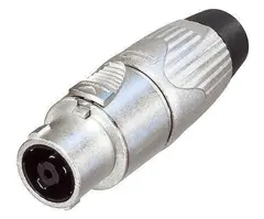 Neutrik NLT8FXX Speakon plugg 8P Hun Nikkel låsbar