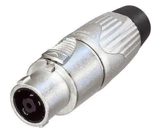 Neutrik NLT8FXX Speakon plugg 8P Hun Nikkel låsbar