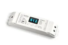 LTECH LED driver for RGBW LED Maks 4 x 5A. 12-24VDC inn. Display, DMX
