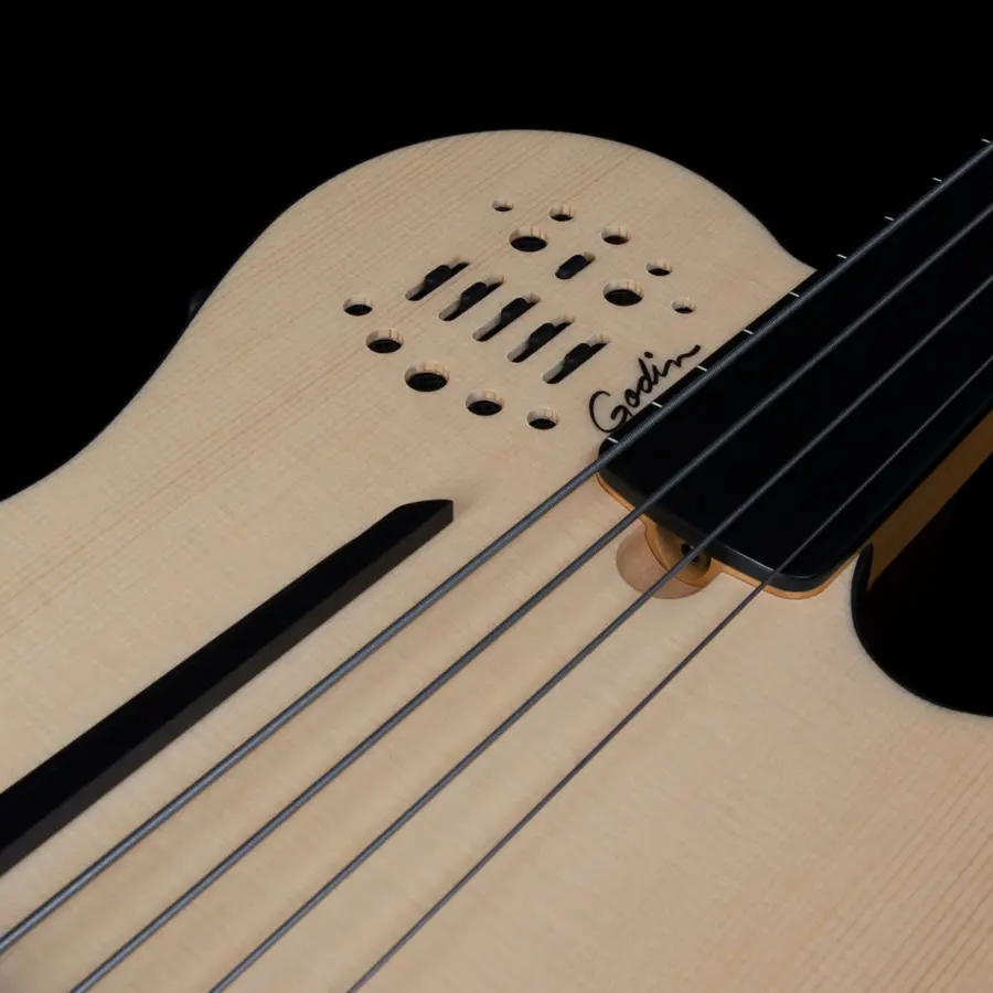Godin A4 Natural Fretless A/E Bass 