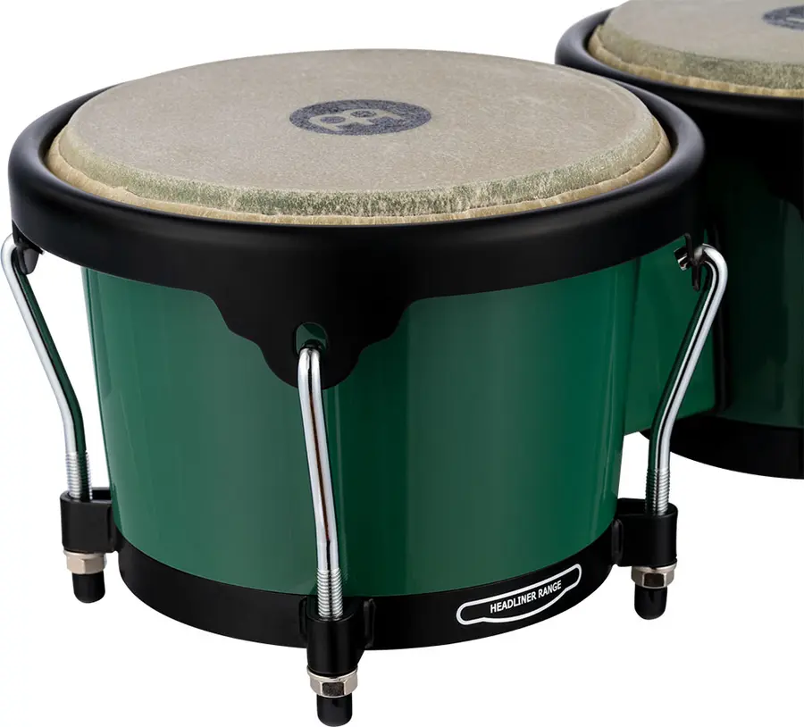 Meinl Bongo, Journey Series ABS 6½ + 7½, Forest Green, HB50FG 