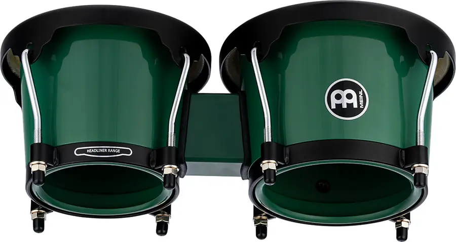 Meinl Bongo, Journey Series ABS 6½ + 7½, Forest Green, HB50FG 
