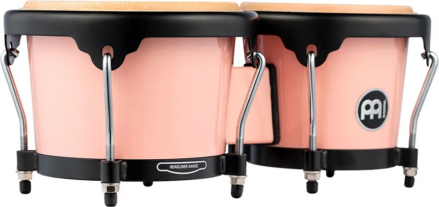 Meinl Bongo, Journey Series ABS 6½ + 7½, Flamingo Pink, HB50FP 