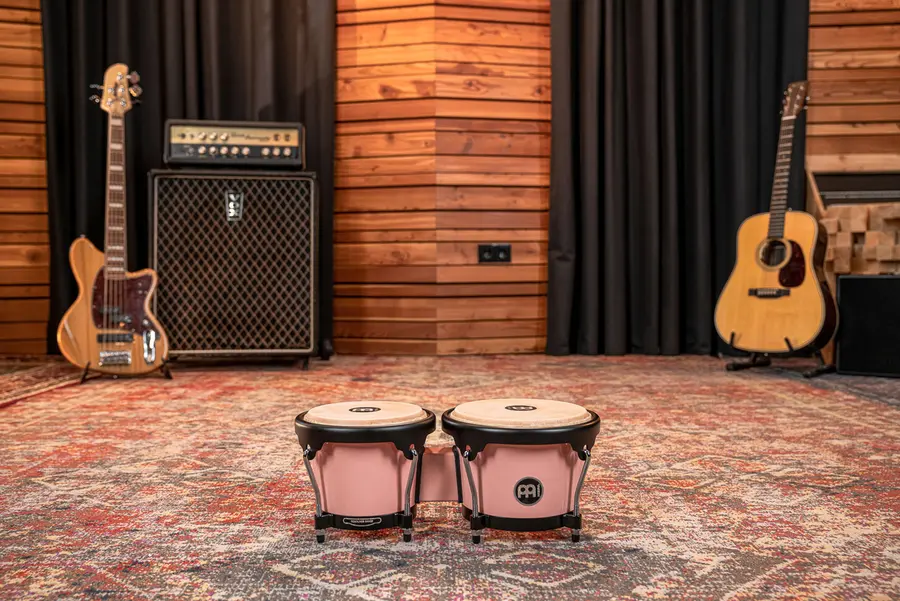 Meinl Bongo, Journey Series ABS 6½ + 7½, Flamingo Pink, HB50FP 