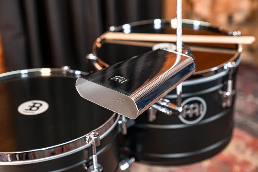 Meinl 7 1/2" Salsa Timbales Cowbell Chrome Finish, STB750-CH 