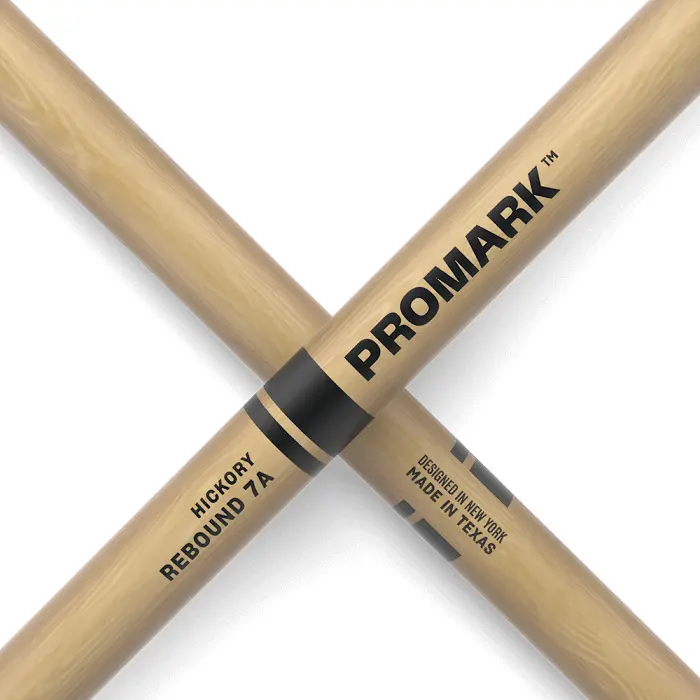 Promark RBH535N Rebound 7A Hickory Nylon tip 