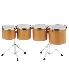 Tama CSLT4L-VAM Concert Tom Tom set Low Pitch, Single head 12-13-14-16 Maple