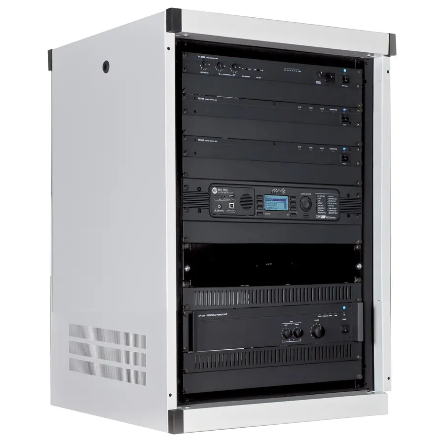 RCF CR 2615FV 15 U Rack cabinet 19in Forced vent. W-thermal switch 