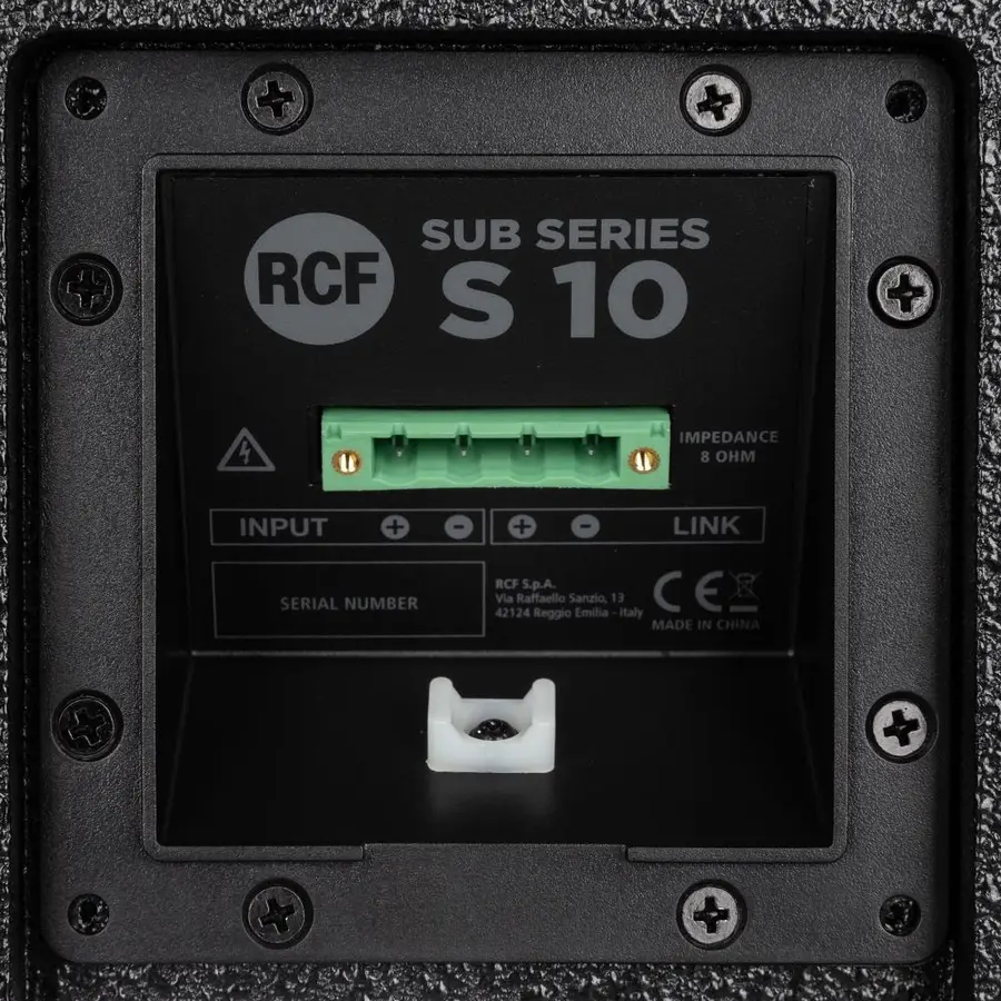 RCF S 10 Bass reflex 10" 400W 