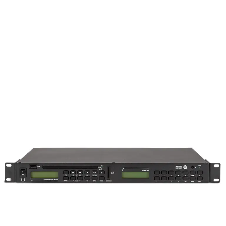 RCF MS 1033 CD-USB MP3 FM Tuner 
