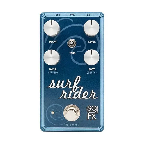 SolidGoldFX Surf Rider IV Modulated Spring Reverberator 