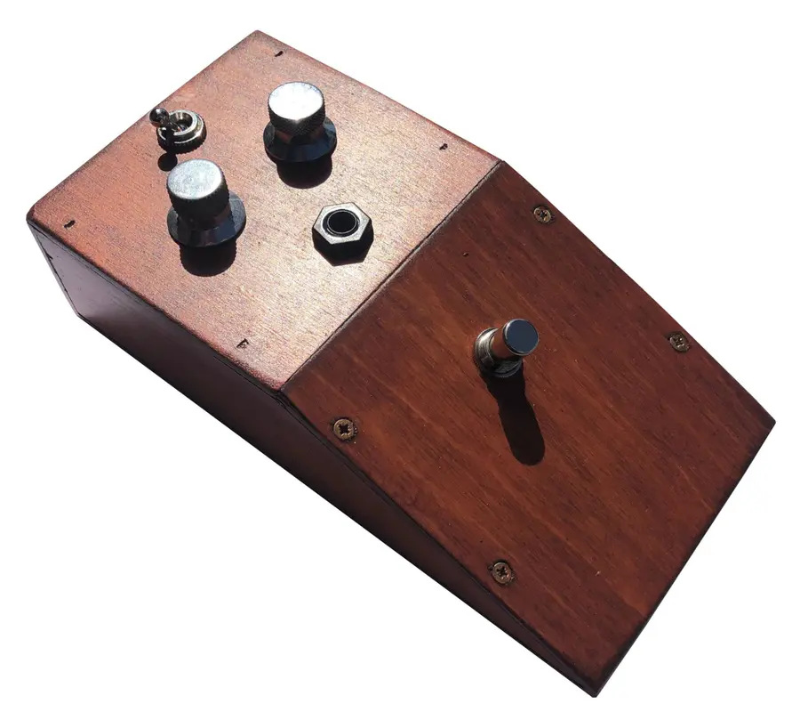 British Pedal Company Tone Bender MKI Fuzz - Special Ed Wooden Case Prototype 