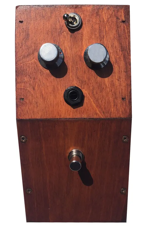 British Pedal Company Tone Bender MKI Fuzz - Special Ed Wooden Case Prototype 