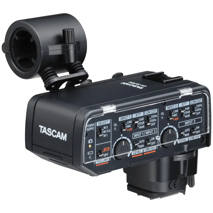 Tascam CA-XLR2D-C Mikrofonadapter til kamera, Canon 