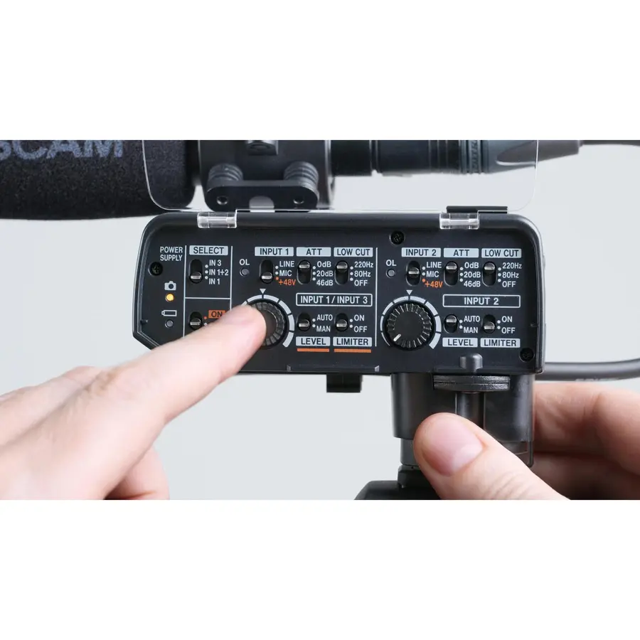 Tascam CA-XLR2D-C Mikrofonadapter til kamera, Canon 