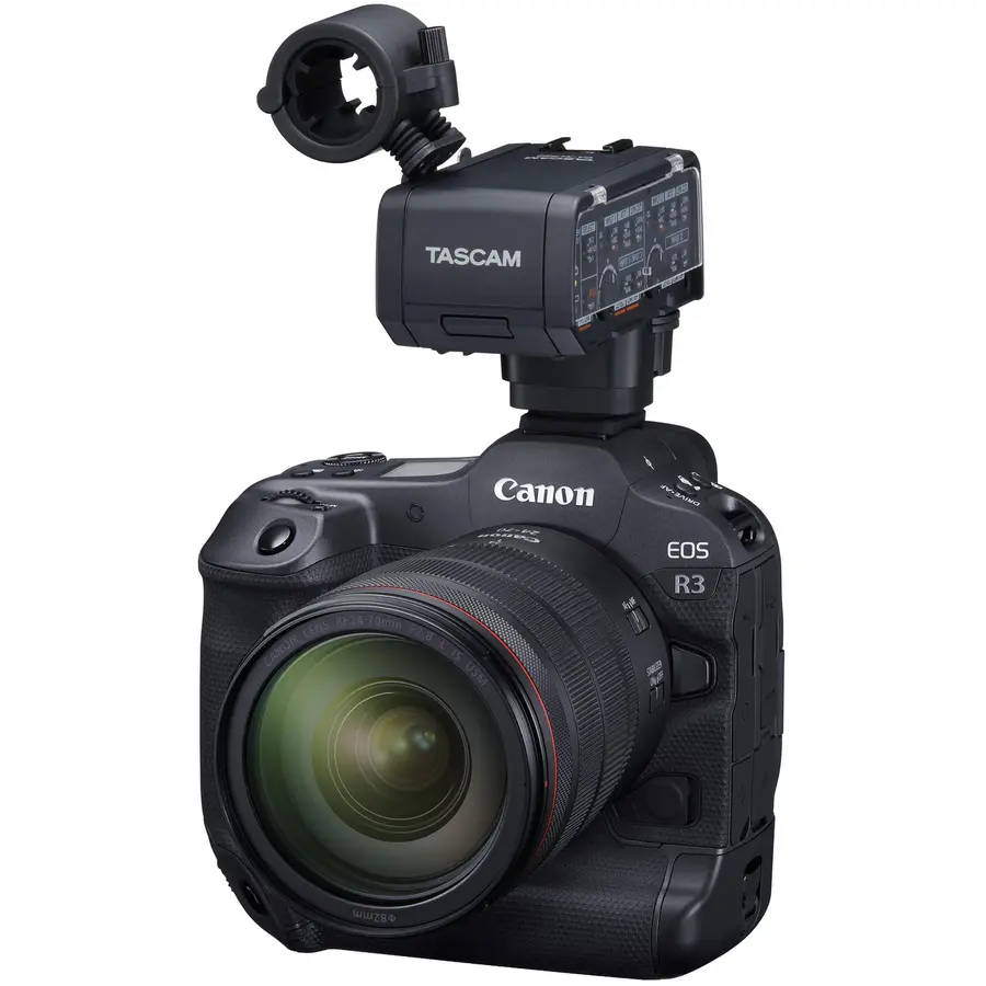 Tascam CA-XLR2D-C Mikrofonadapter til kamera, Canon 