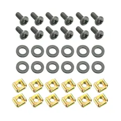 Adam Hall Parts 5924 M12 AH Bag 12 M6x12 mm Screw/Rack Nut/Washer