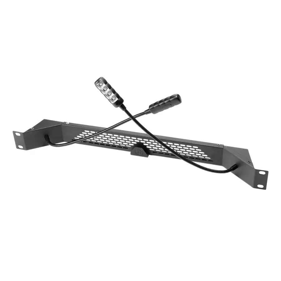 Adam Hall 19" Parts 87463 ULTRA Dual Cold White COB LED Rack Light 