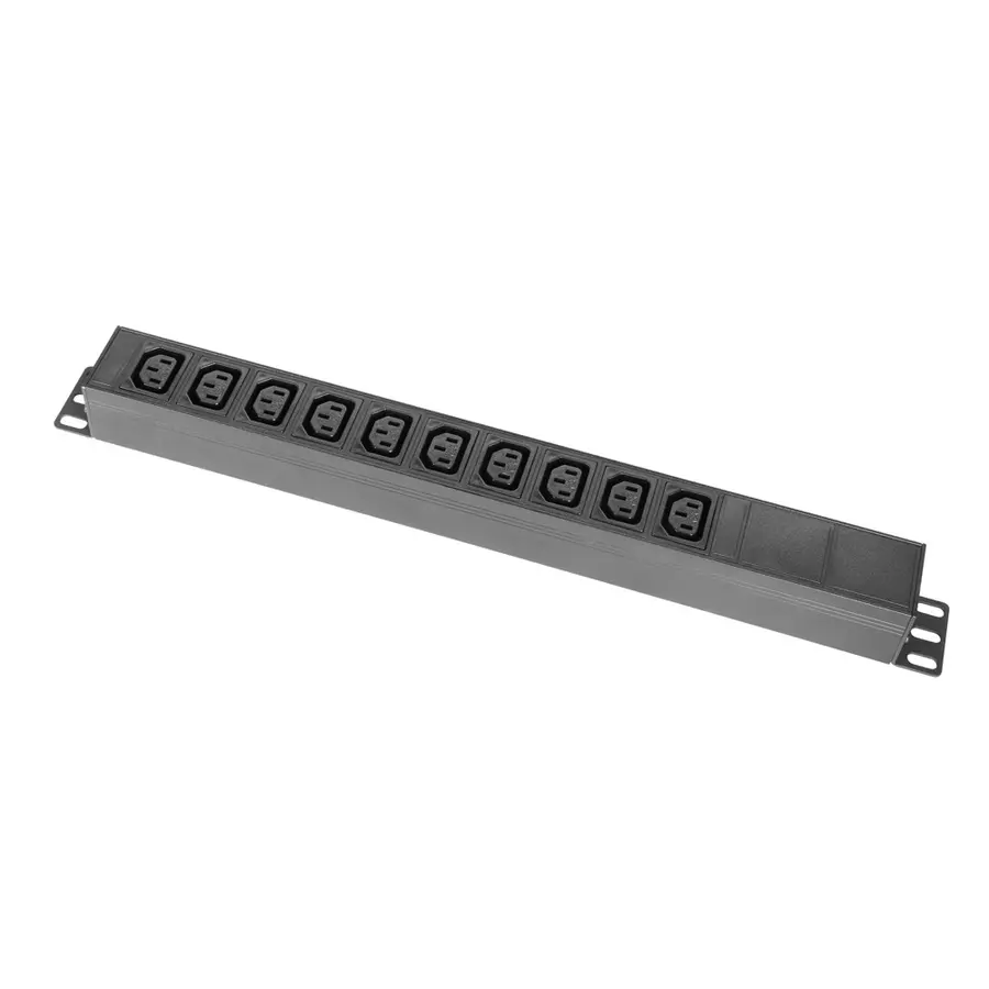Adam Hall 19" Parts 87471 IEC 19" 1U Power Strip with 10x IEC Connect 