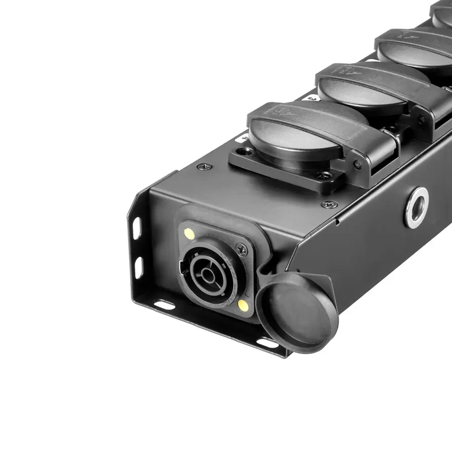 Adam Hall Accessories PRO PORT 4 T Power Strip 4x IP54 + TR1 IN/OUT 