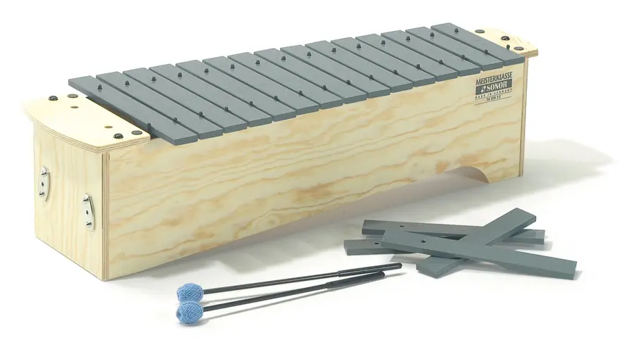 Sonor TAKM 10 Metallophon Tenor-Alto, 19 bars, 1 pair SCH 16 
