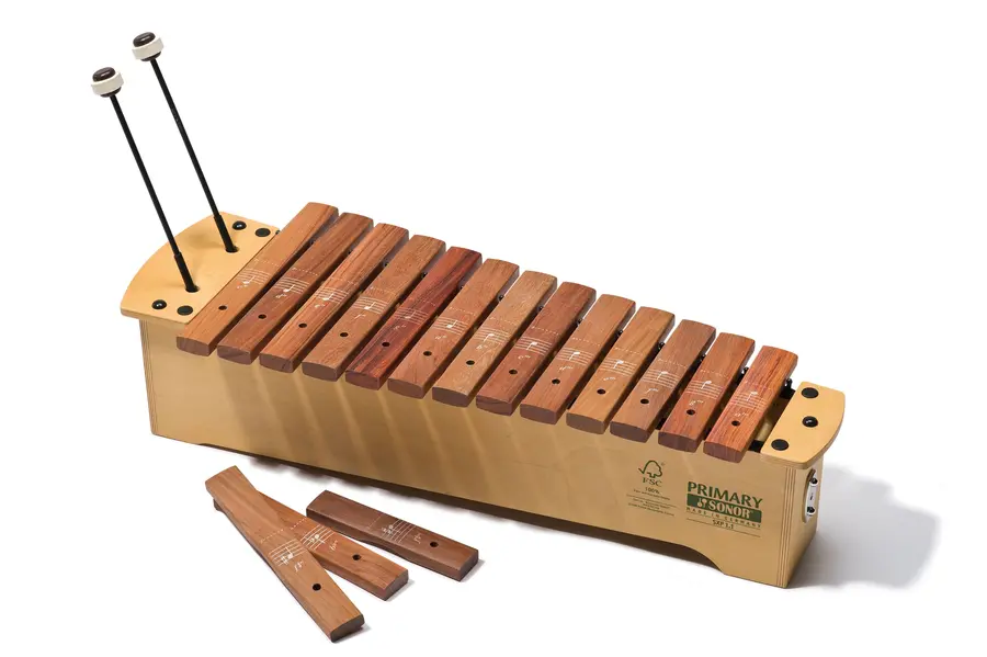Sonor SXP 1.1 INT, Sopran Xylophone 16 bars, c2-a3, 1 pair SCH 11, C-major 