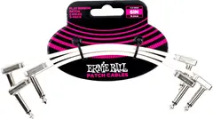 Ernie Ball EB-6385, Flat Patch White, 3-pack