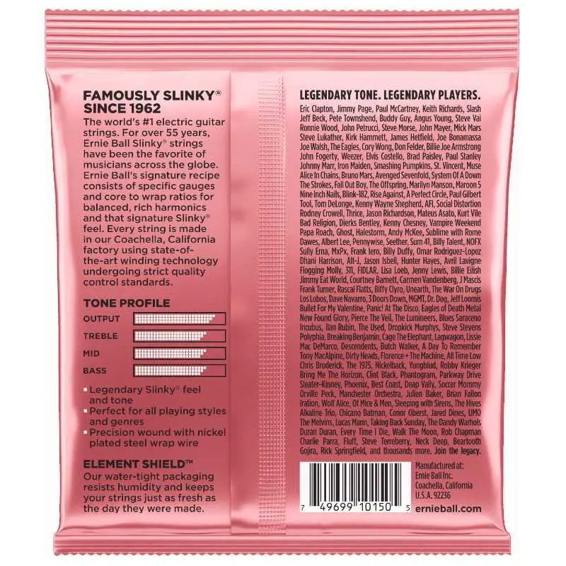 Ernie Ball EB-2217 Zippy Slinky Nickel (007-036) 