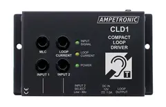 Ampetronic CLD1-CX Forsterker Teleslynge 2,4A, med loop, ikke mic