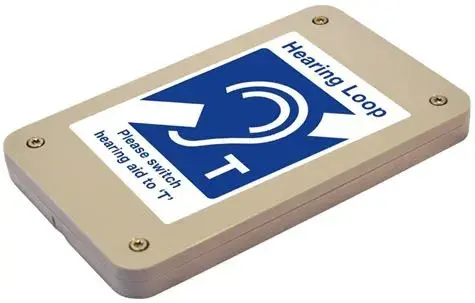 Ampetronic AHLS-2C Active Loop Panel Trenger 12-24V, 2A PSU 