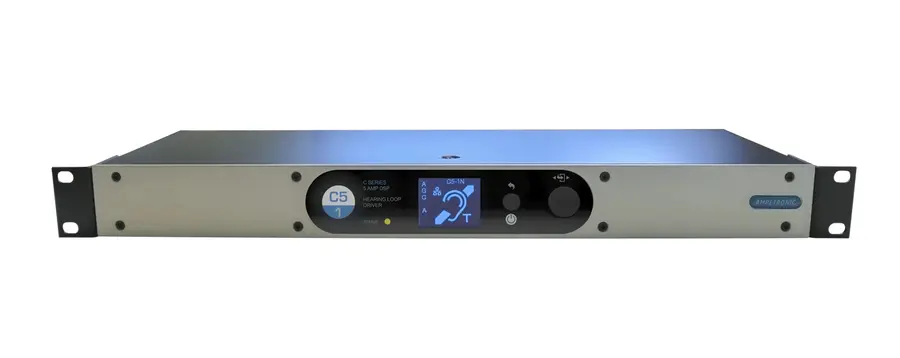 Ampetronic C5-1 Teleslynge forsterker 5A output, 1kanal 