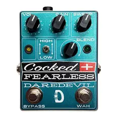 Daredevil Pedals Cocked &amp; Fearless Distortion / Fixed Wah