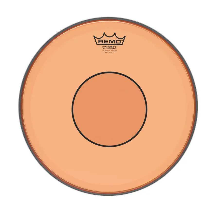 Remo P7-0313-CT-OG Powerstroke 77 Colortone Orange Drumhead, 13" 