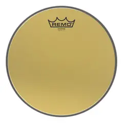 Remo GD-0010-00- Ambassador Starfire Drumhead - Gold, 10"
