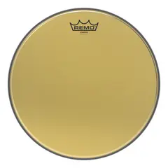 Remo GD-0013-00- Ambassador Starfire Drumhead - Gold, 13"