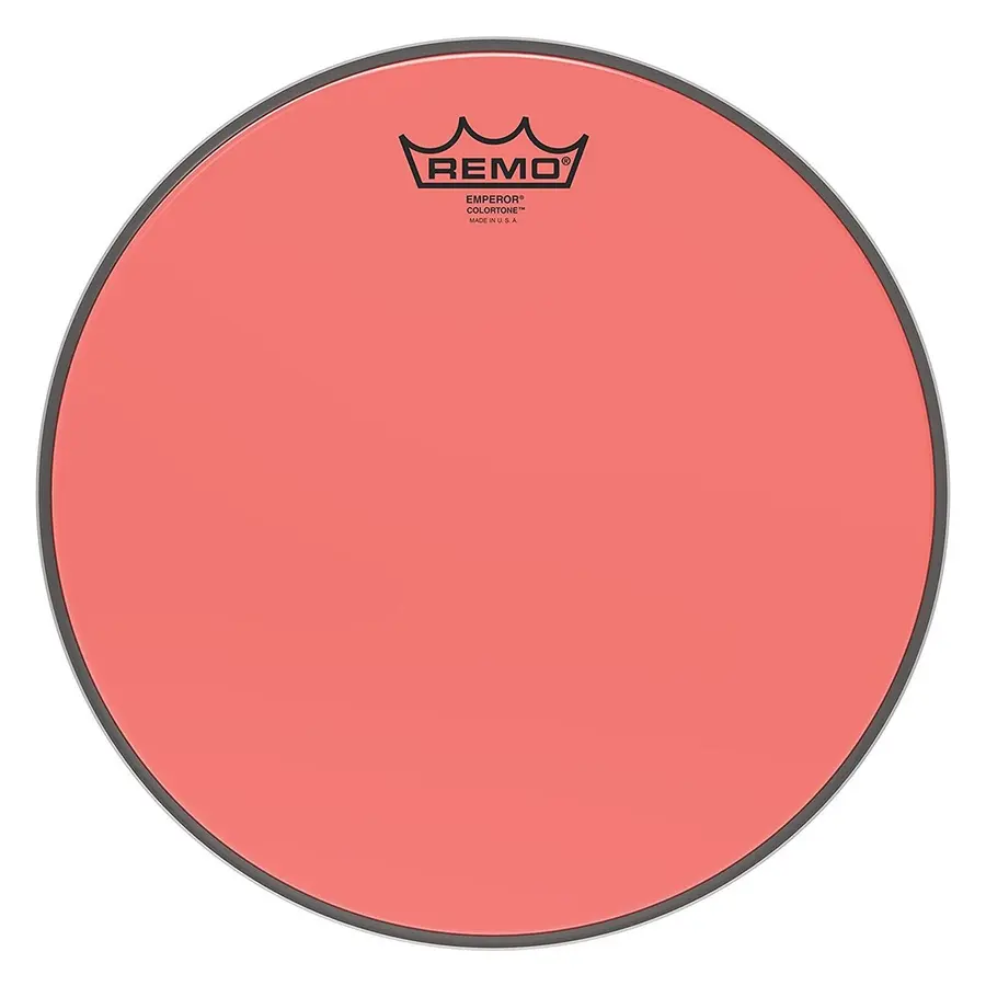 Remo BE-0312-CT-RD Emperor Colortone Red Drumhead, 12" 