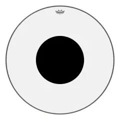 Remo CS-1330-10- Controlled Sound Clear Black Dot Bass Drumhead 30"