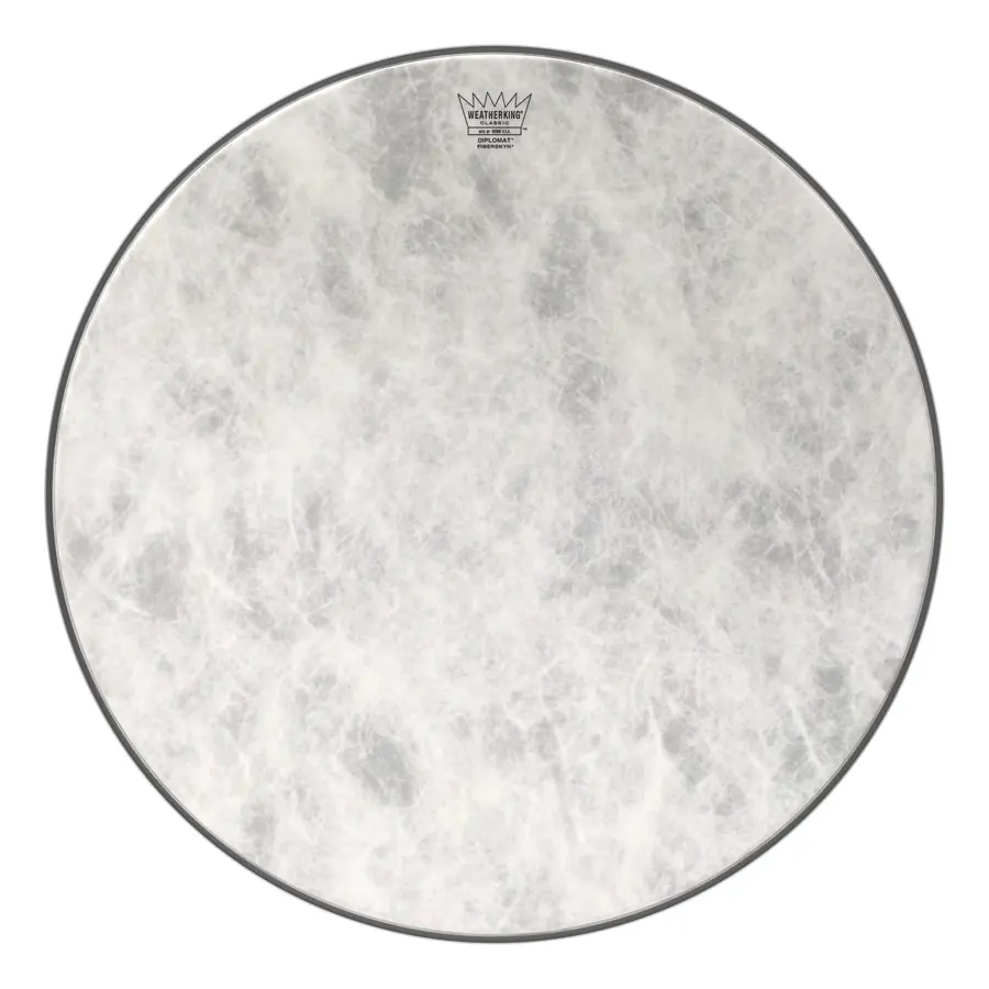 Remo CL-1522-FD- Diplomat Fiberskyn Classic Fit Bass Drumhead, 22" 