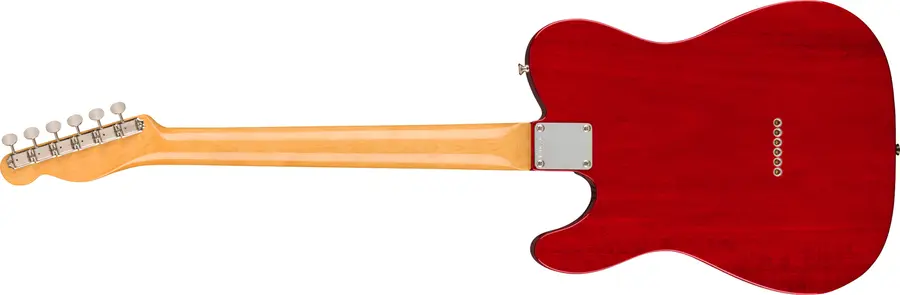 Fender Am Vtg II 1963 Telecaster Crimson Red Transparent, Rosewood FB 