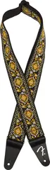 Fender Pasadena Woven Strap Yellow Lotus, 2"