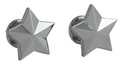 Grover S 630C - Artist Strap Buttons Star - Chrome