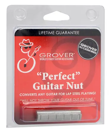 Grover GP1103 Perfect Nut Guitar Extension Nut for Slide Guitar 