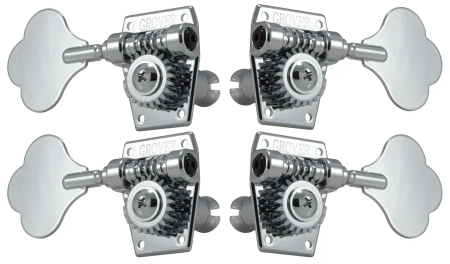 Grover 142C Vintage Bass Machines 2 + 2 - Chrome 