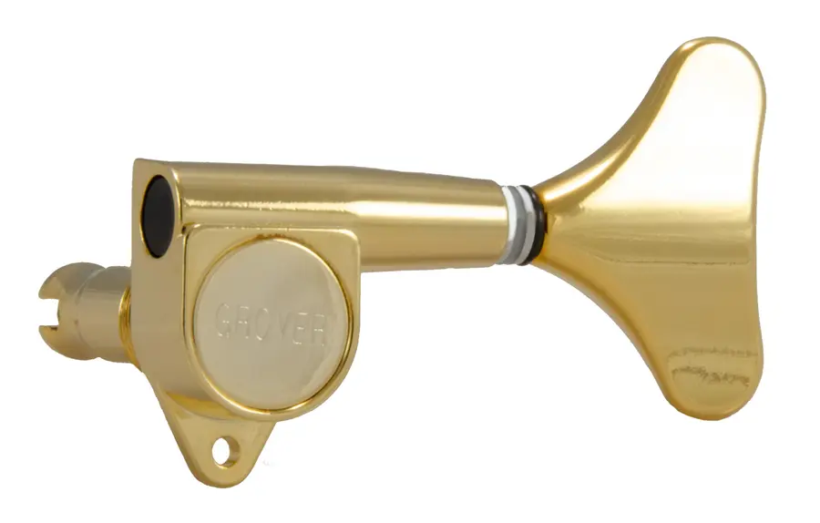 Grover 144G Mini Bass Machines Heads, 2 + 2 - Gold 