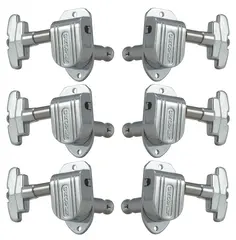 Grover 150C Imperial Machine Heads Guitar Machine Heads, 3+3 - Chrome