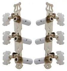Grover 303N Classic Guitar Machines Heads, 3+3 - Nickel
