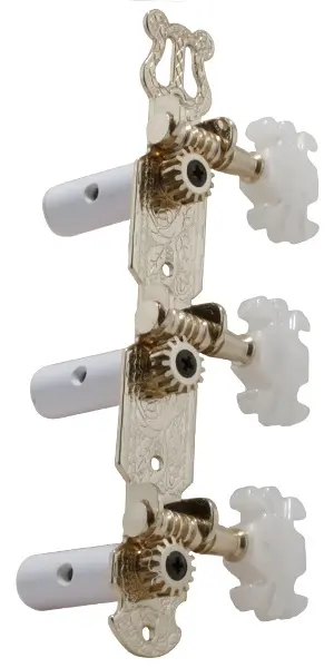 Grover 303N Classic Guitar Machines Heads, 3+3 - Nickel 